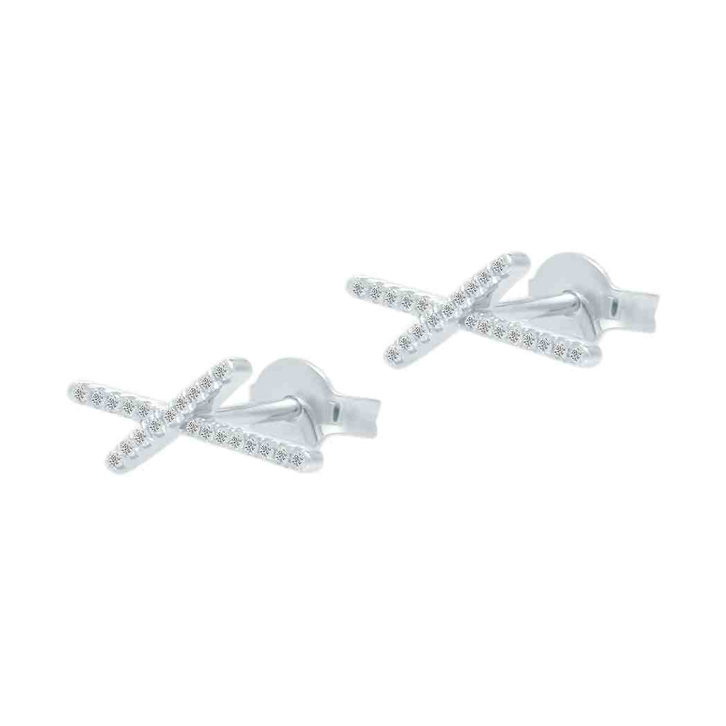 X Shape Stud Earring ER21080A